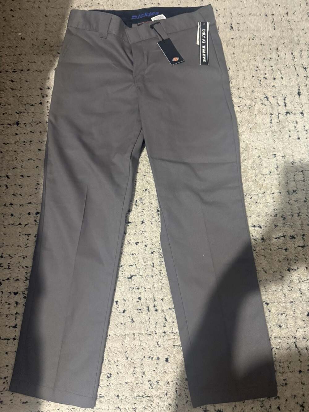 Dickies Mens Woven Twill Pant Flex Size 33x30 Gray